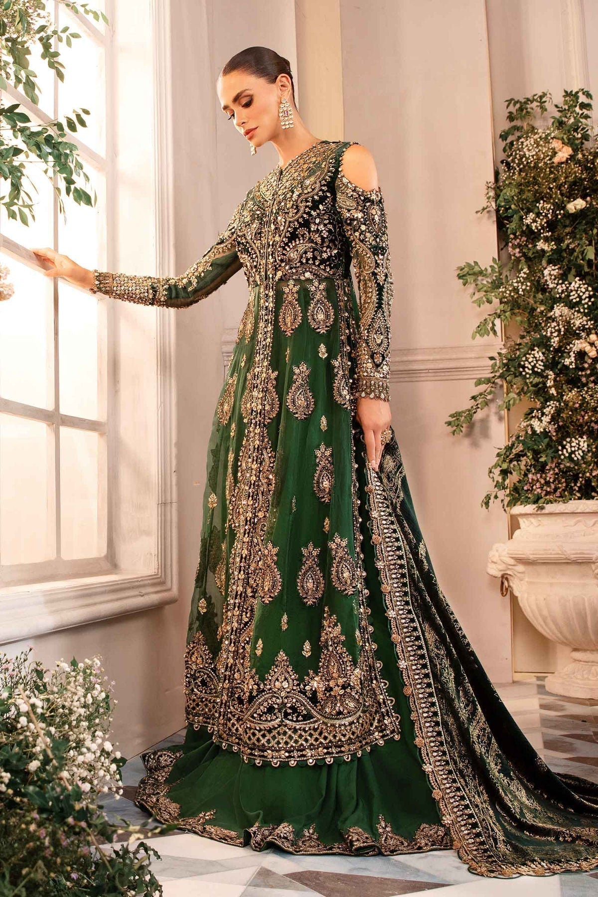 Maria B | Embroidered Formals 24 | Organza Suit | BD-2904