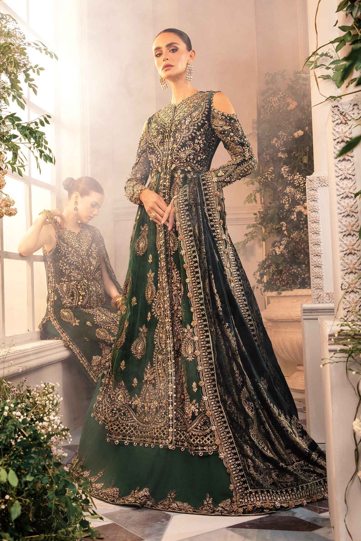 Maria B | Embroidered Formals 24 | Organza Suit | BD-2904