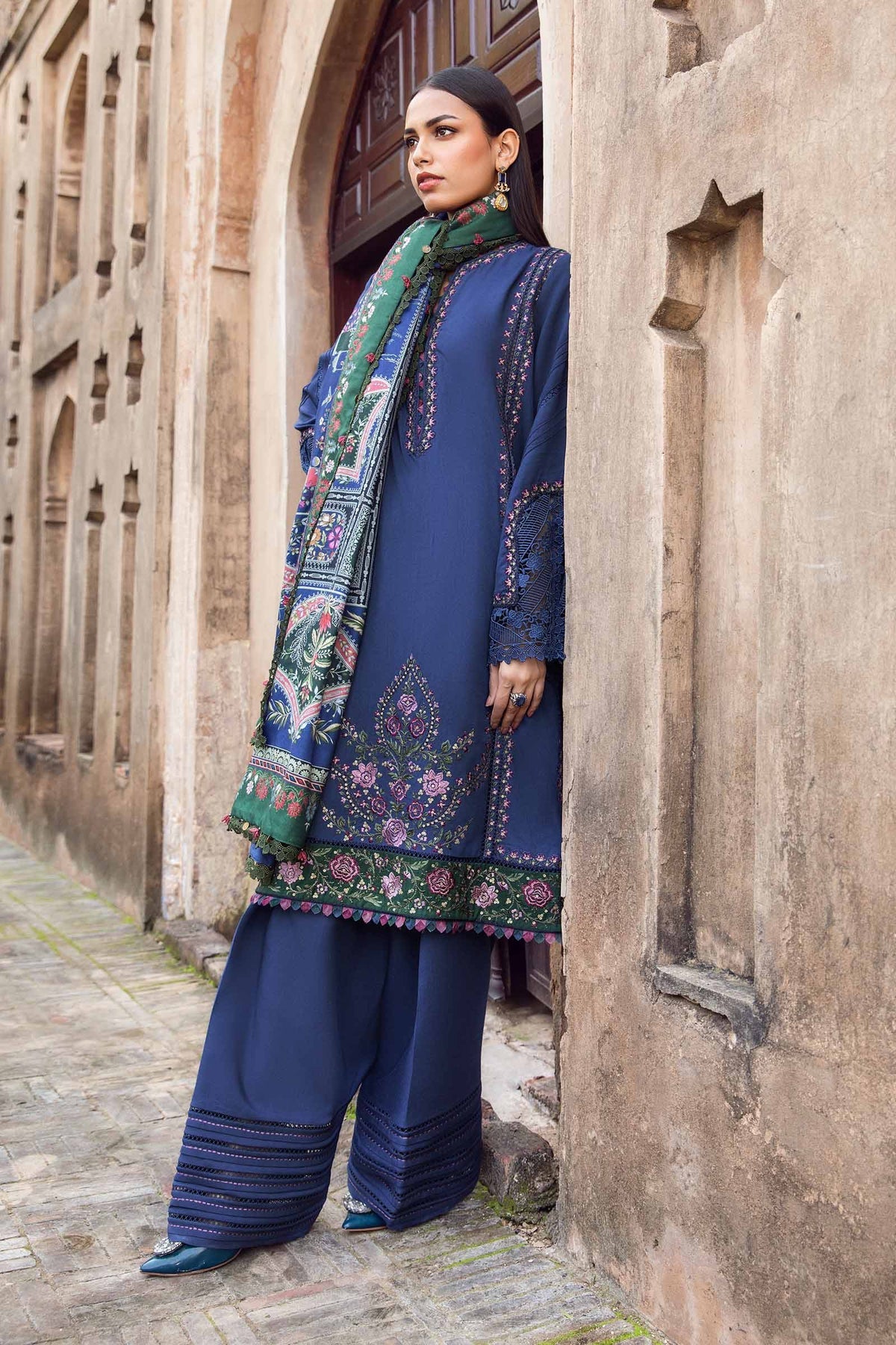 Maria B | M Prints Winter 24 | MPT-2405-A - House Of Anaya