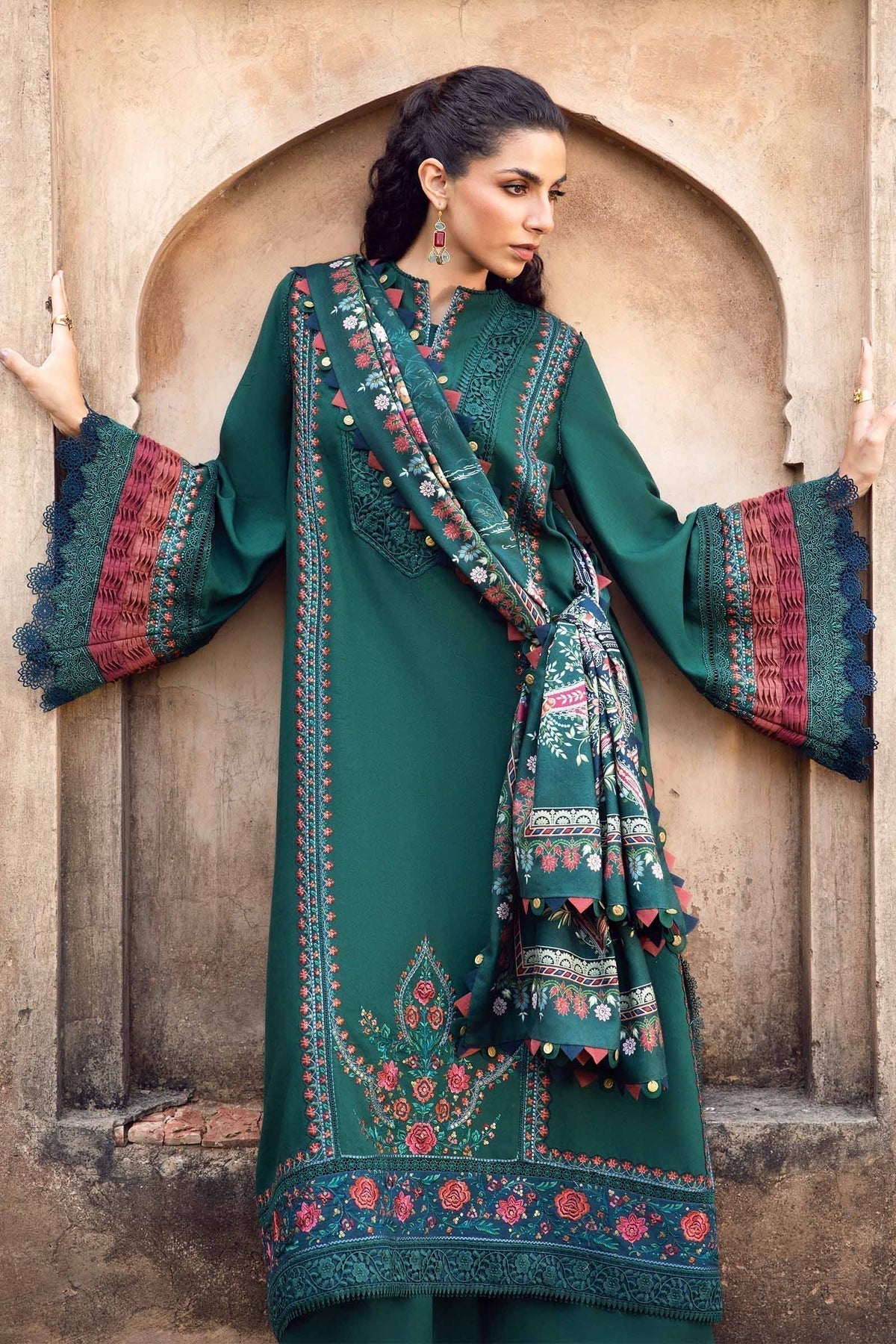 Maria B | M Prints Winter 24 | MPT-2405-B - House Of Anaya