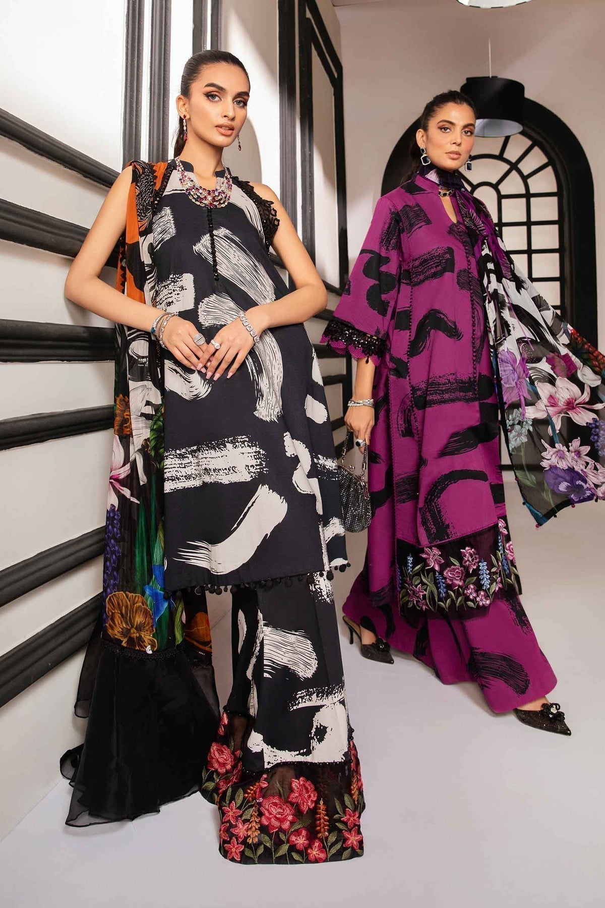 Maria.B | M Print Eid Edit | MPT-2205-B - House Of Anaya
