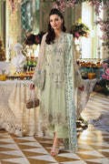 Maria b | Chiffon Formals 26 | MPC-26-105-Pistachio Green