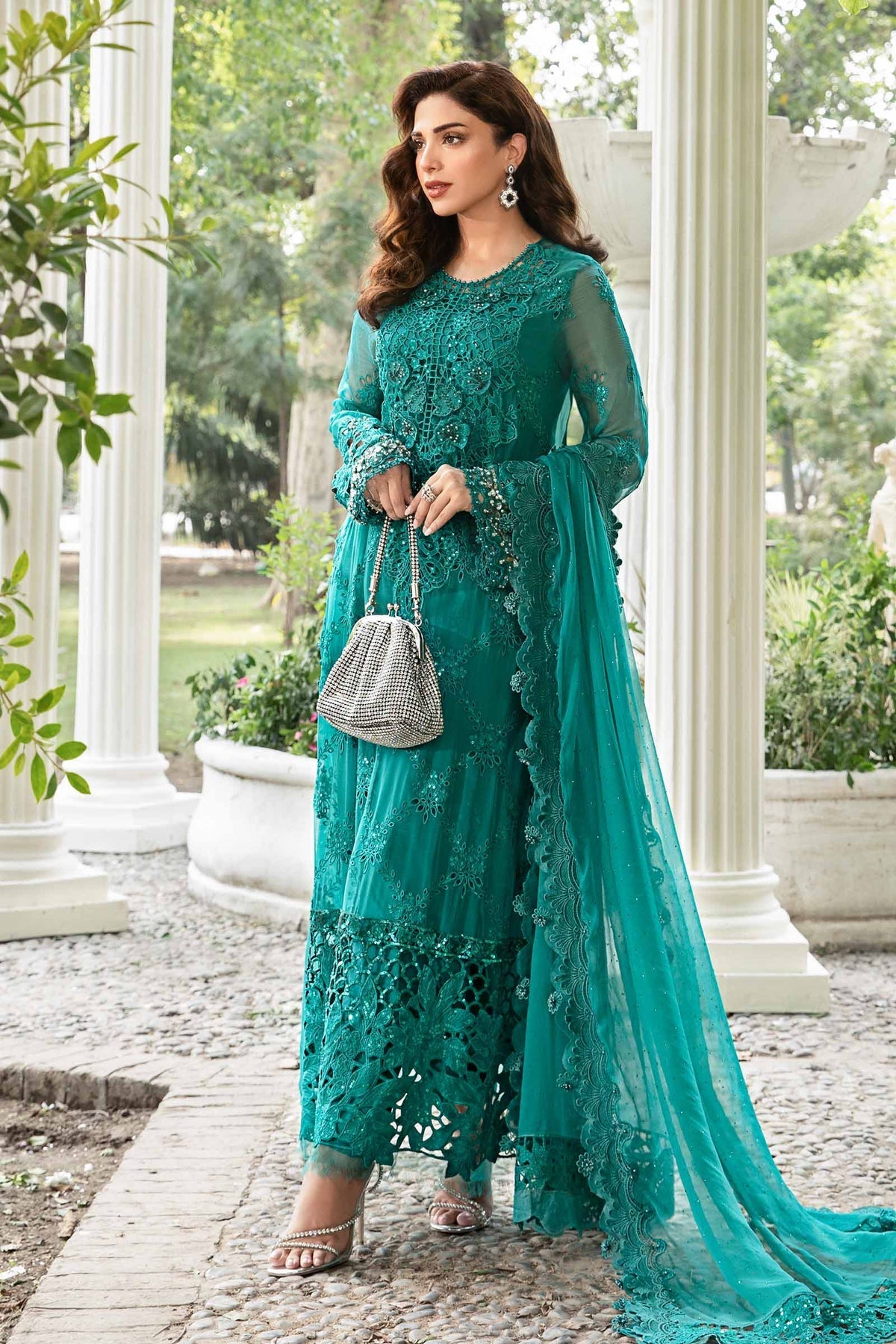Maria B | Chiffon Formals 24 | Chiffon Suit | MPC-24-105