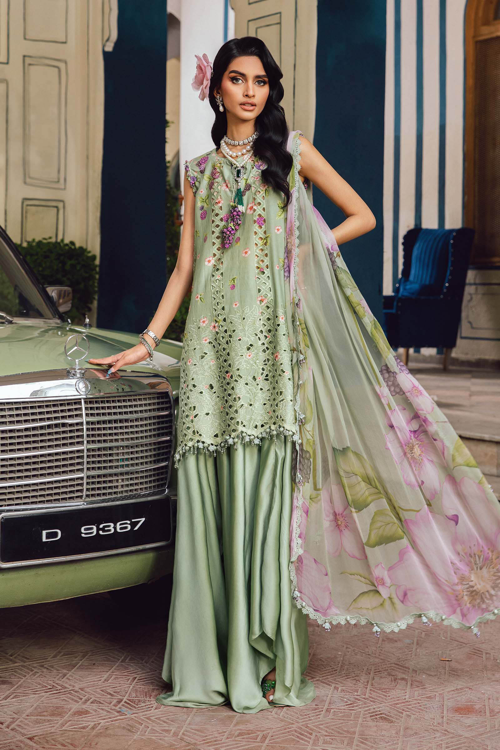 Maria B | M Prints Winter 25 | MPT-2706-A