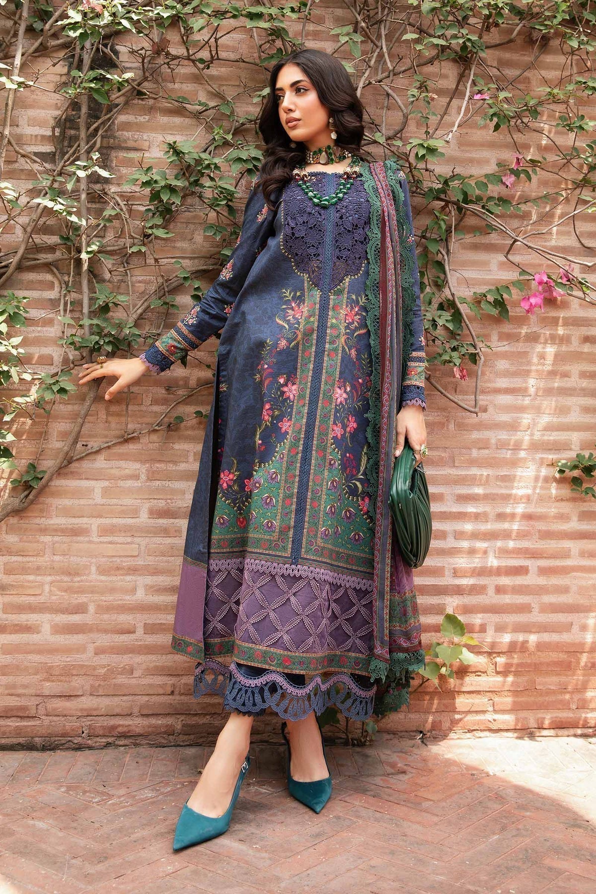 Maria.B | M Print Eid Edit | MPT-2206-B - House Of Anaya