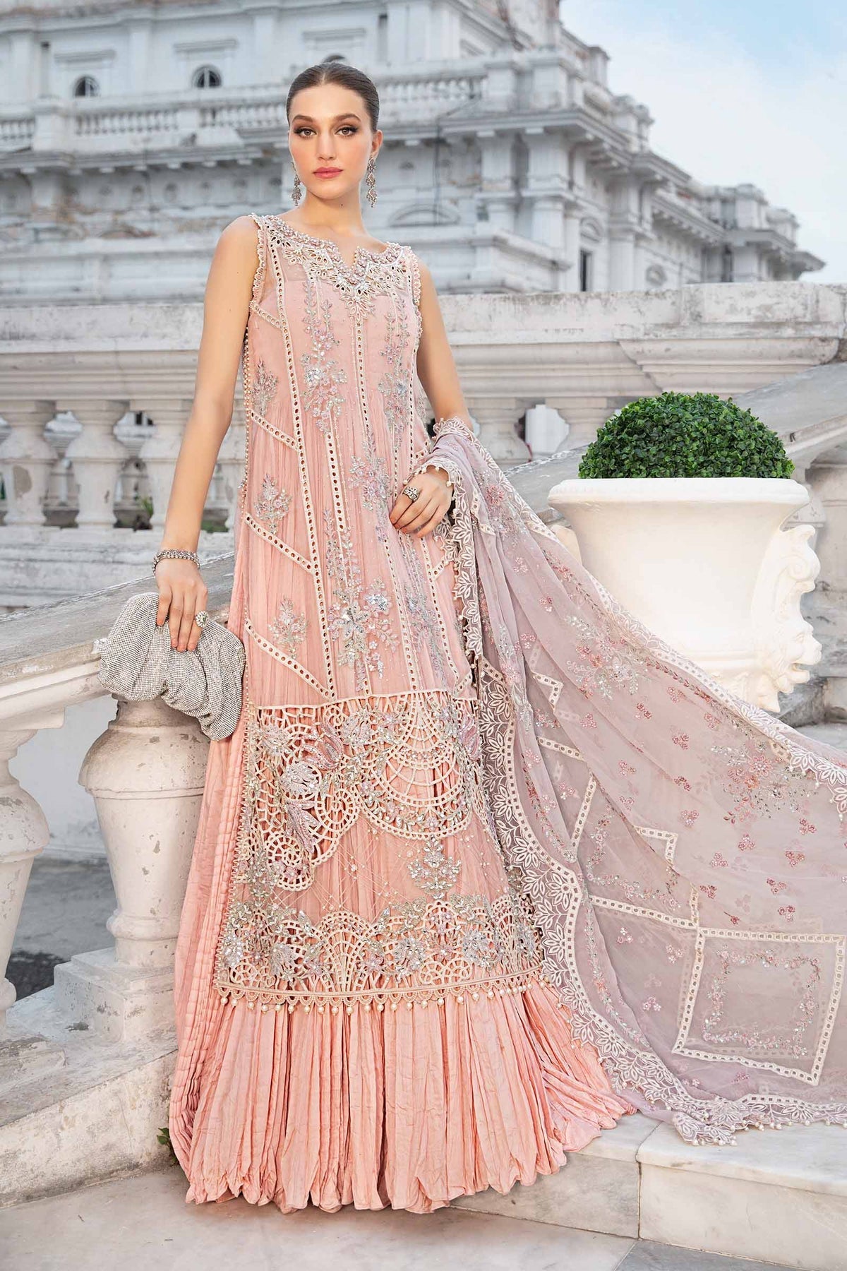 Maria B | Chiffon Formals 24 | Chiffon Suit | MPC-24-106