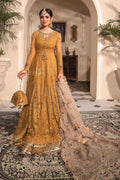 MARIA.B-MBROIDERED - Mustard BD-2606 - House Of Anaya