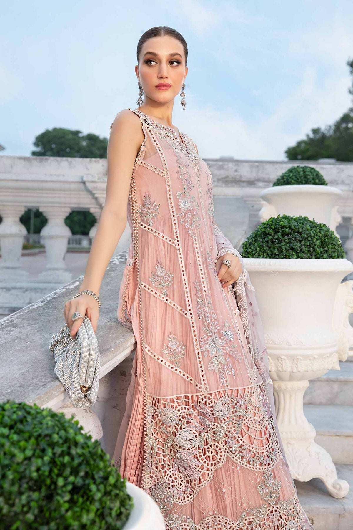 Maria B | Chiffon Formals 24 | Chiffon Suit | MPC-24-106