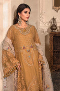MARIA.B-MBROIDERED - Mustard BD-2606 - House Of Anaya