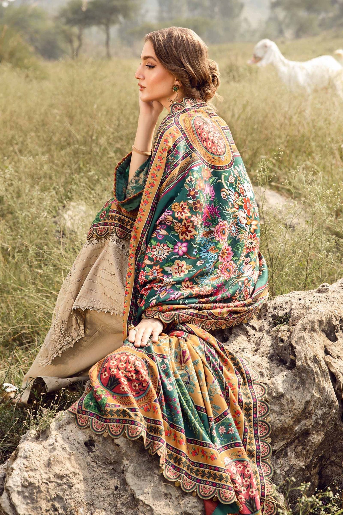 Maria B | M Prints Winter 24 | MPT-2407-A