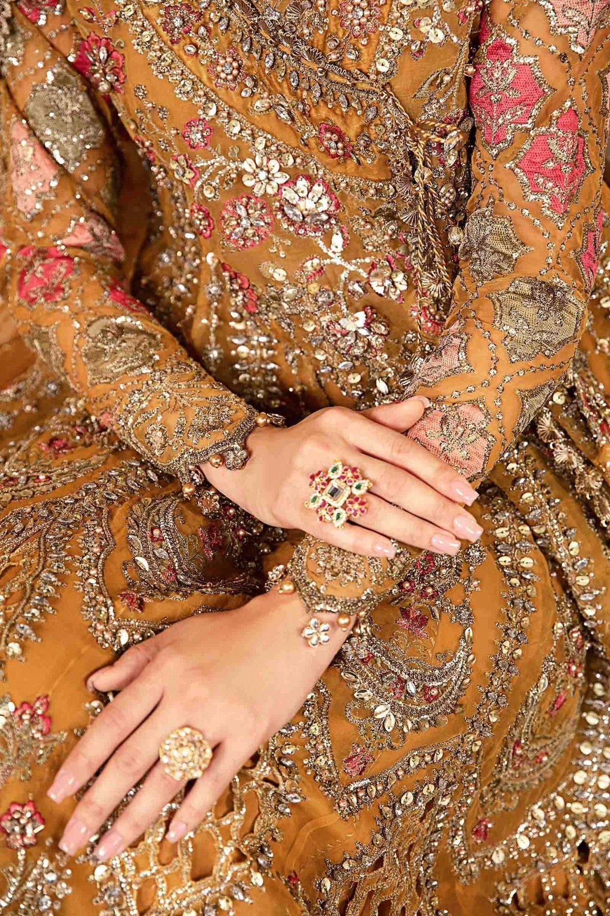 Maria B | Mbroidered Formals 24 | Organza Suit | BD-2907 - House Of Anaya