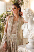 Maria b | Chiffon Formals 26 | MPC-26-107-Ivory Beige