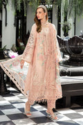 Maria B | Luxury Lawn | EL-23-07-Peach - House of Zarish