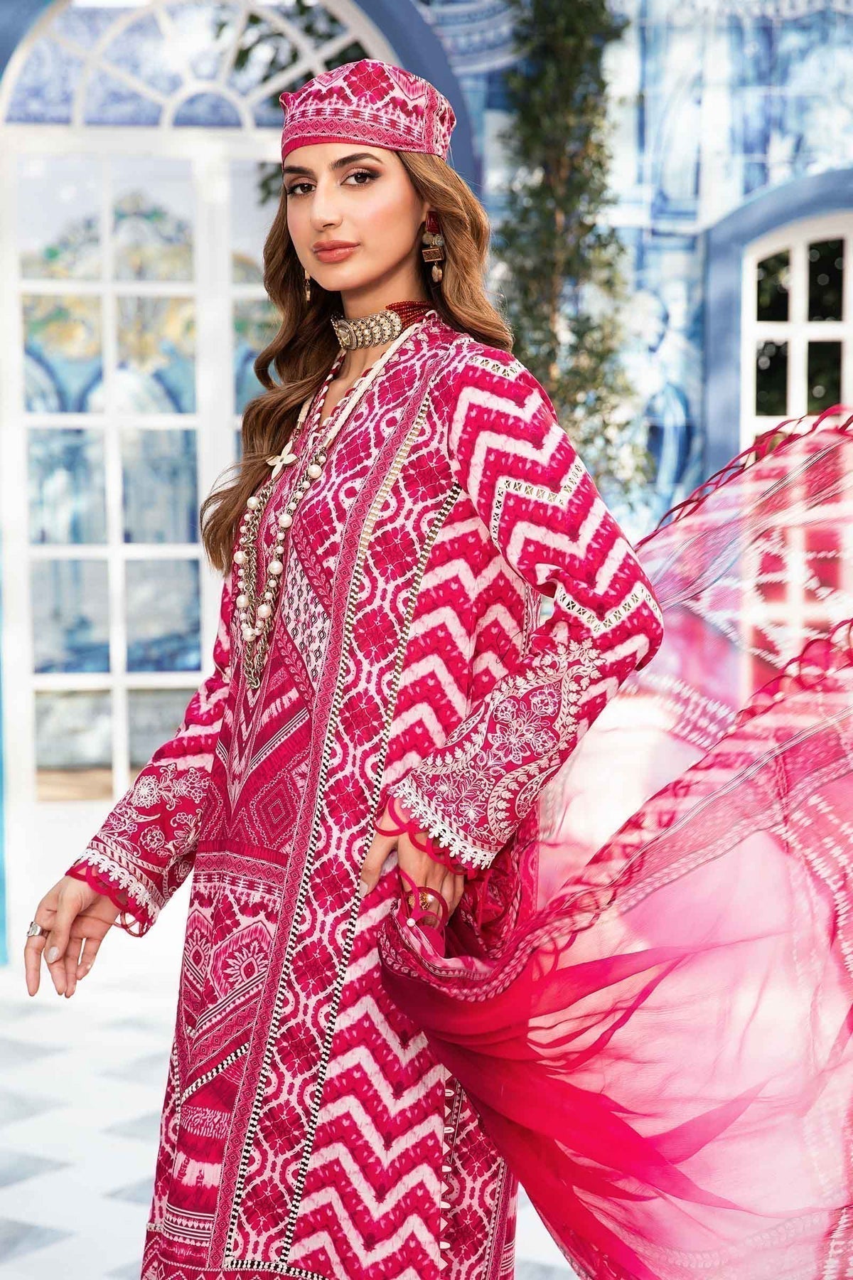 Maria.B | M Print Eid Edit | MPT-2208-A - House Of Anaya