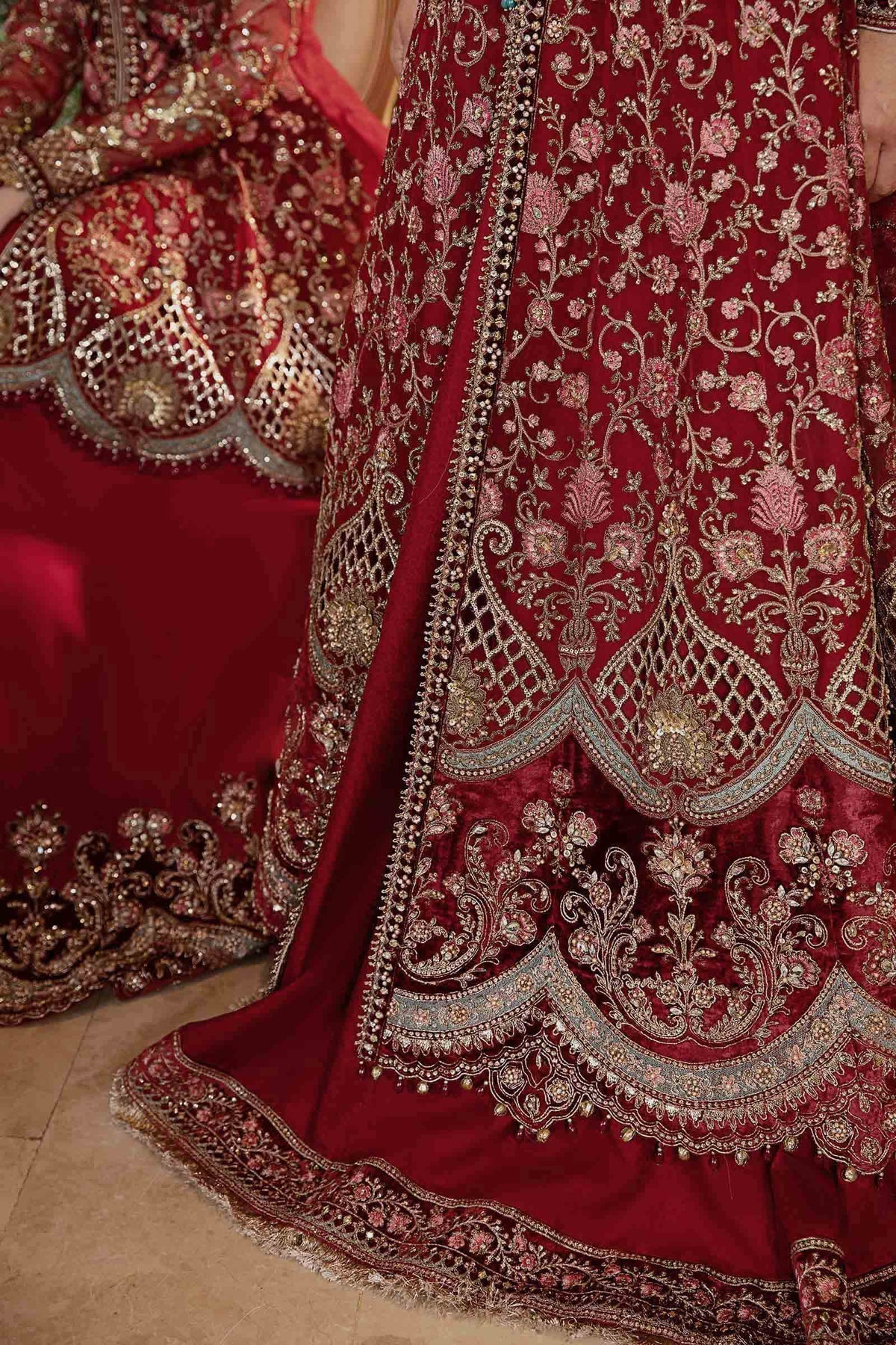 Maria B | Mbroidered Formals 24 | Organza Suit | BD-2908 - House Of Anaya