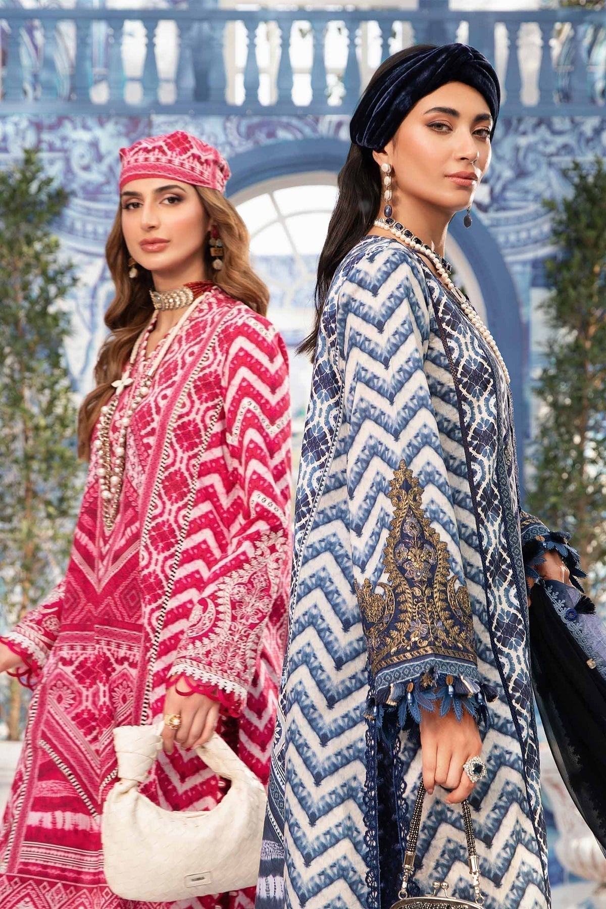 Maria.B | M Print Eid Edit | MPT-2208-B - House Of Anaya