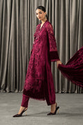 Maria B | Winter Luxe Pret 25 | WLS-1308-Maroon