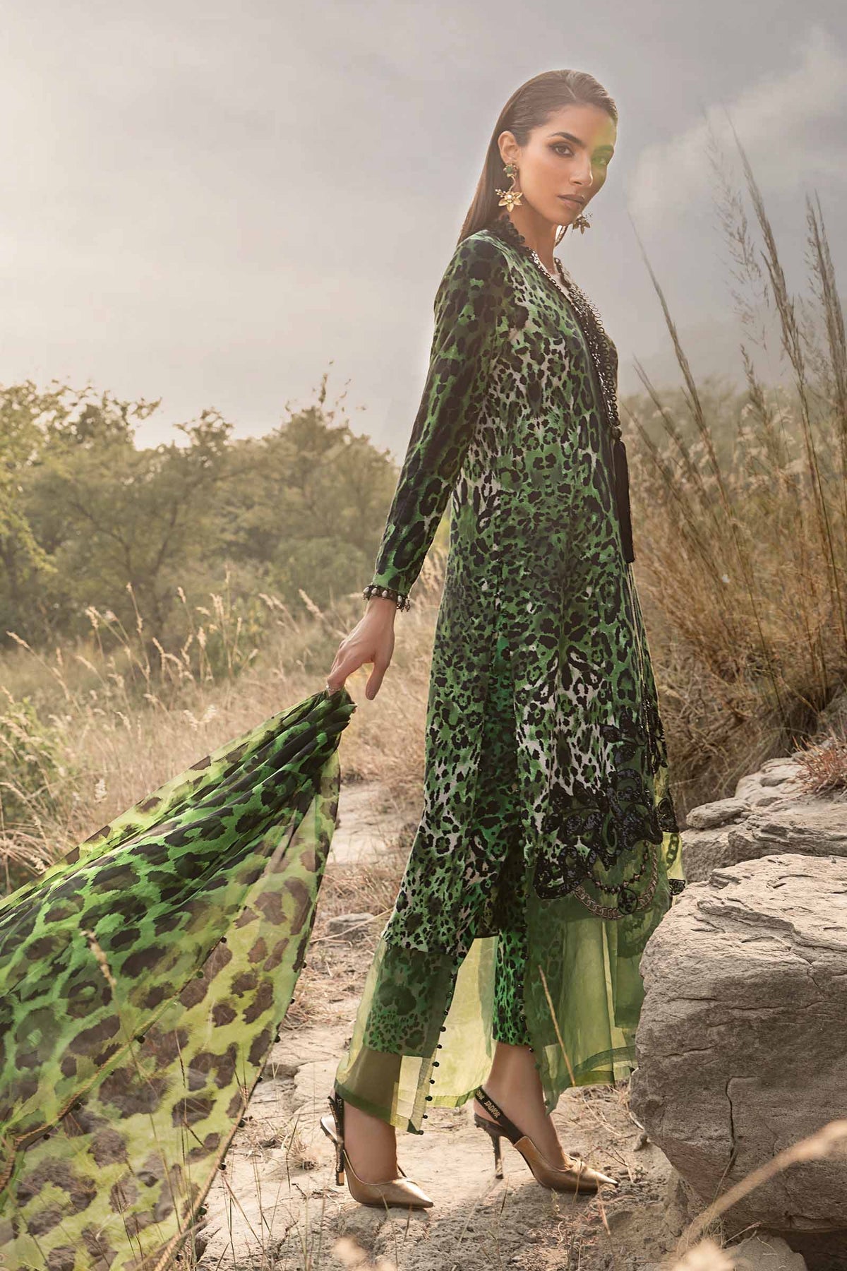 Maria B | M Prints Winter 24 | MPT-2409-A