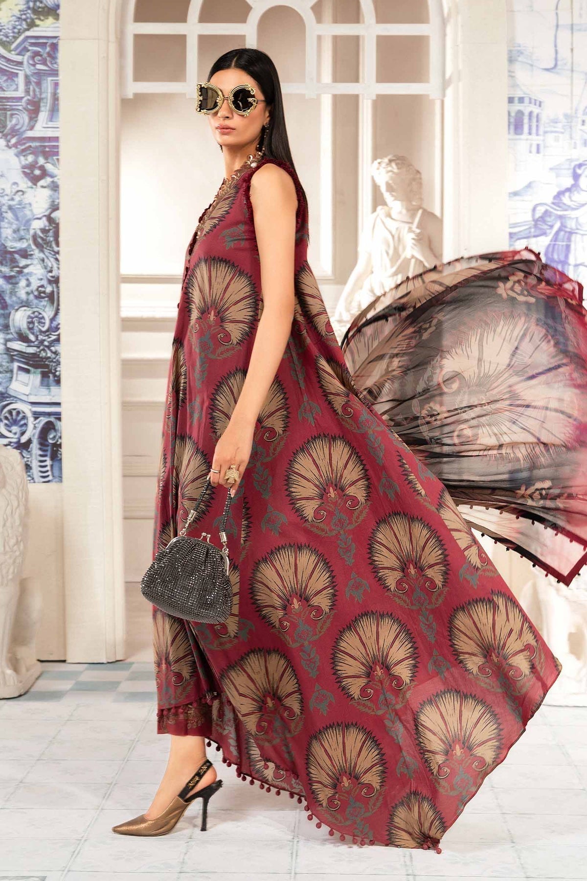 Maria.B | M Print Eid Edit | MPT-2209-B - House Of Anaya