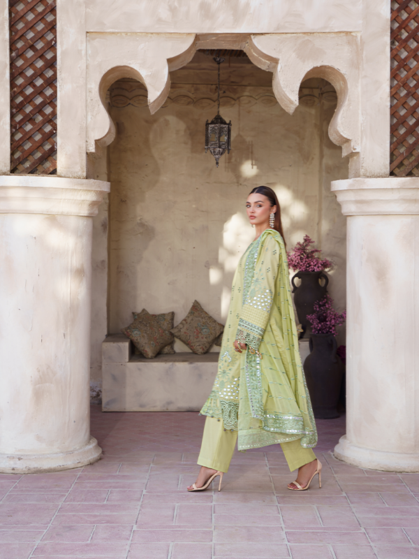Zebtan | Zeenat Luxury Lawn Eid Collection | ZL 02 - House of Zarish