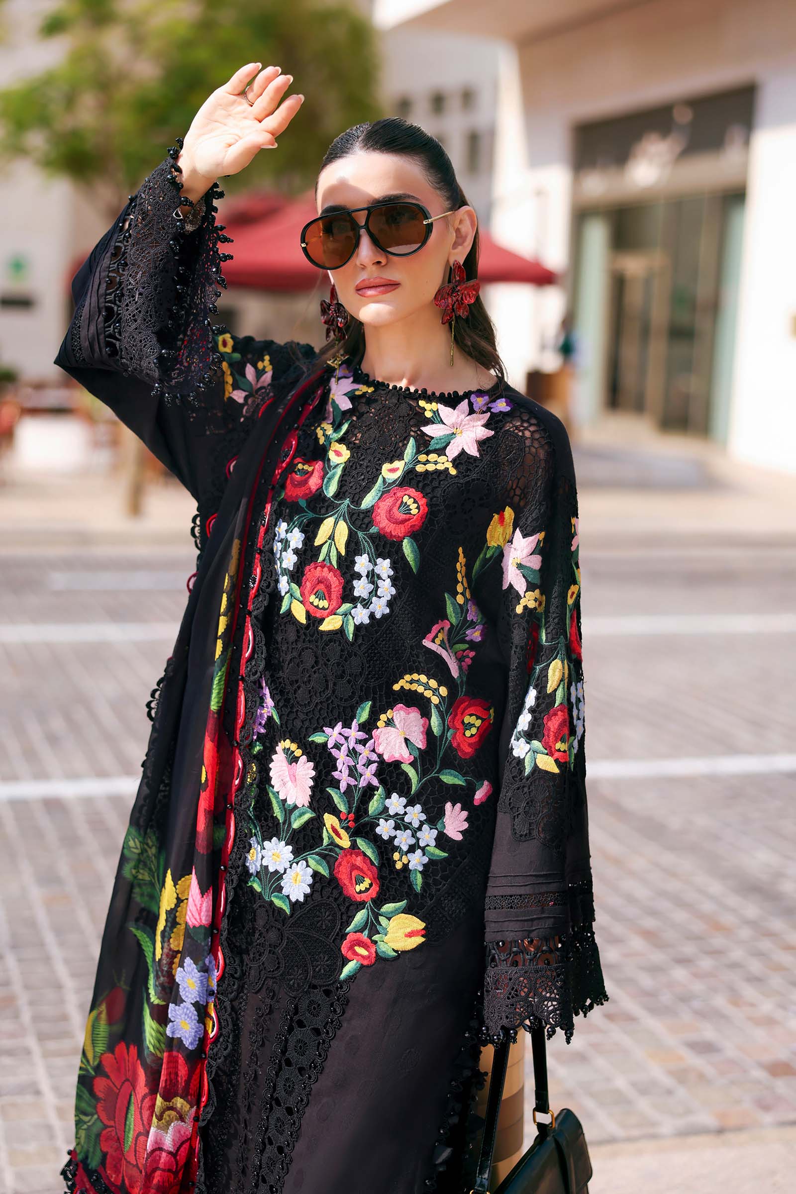 Maria B | Edit Lawn’26 | 3 Piece Unstitched Embroidered Jacquard Lawn Suit