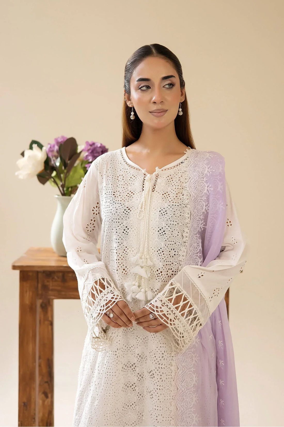 Adans Libas | Chikankari Lawn | CHIKANKARI LAWN-10 - 1