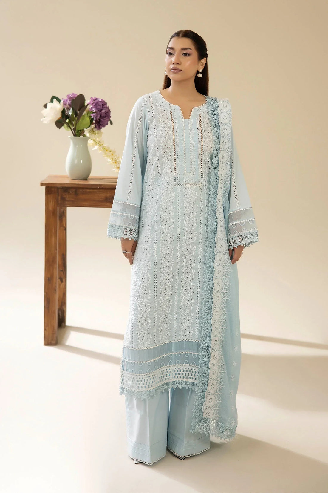 Adans Libas | Chikankari Lawn | CHIKANKARI LAWN-11 - 1