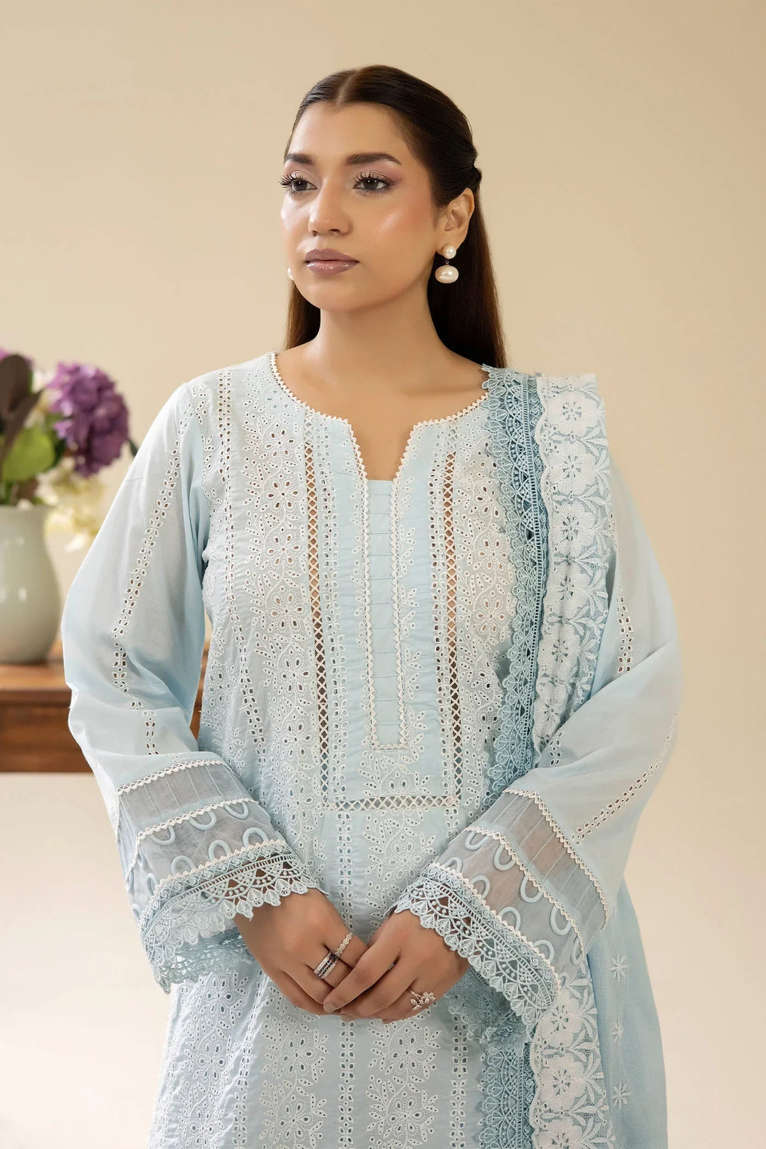 Adans Libas | Chikankari Lawn | CHIKANKARI LAWN-11 - 1