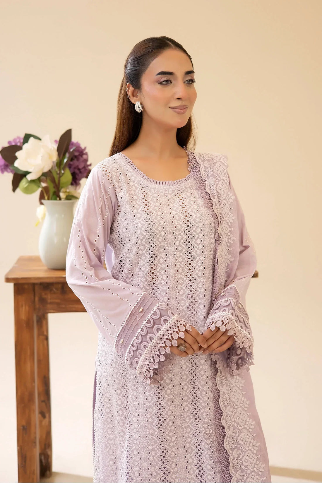 Adans Libas | Chikankari Lawn | CHIKANKARI LAWN-12 - 1