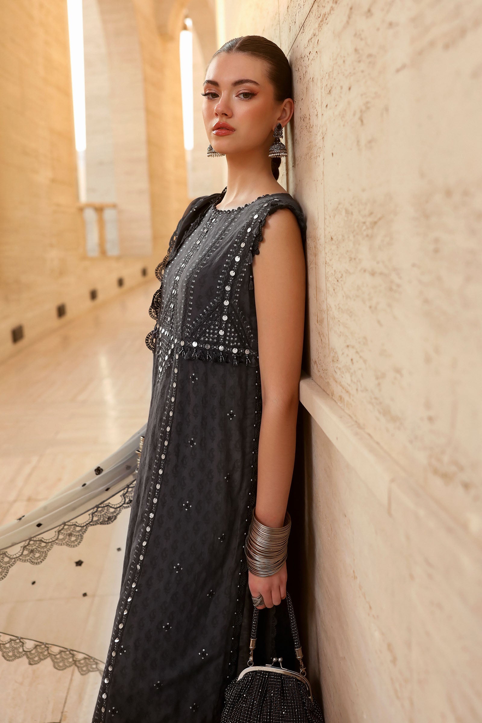 Maria B | Edit Lawn’26 | 3 Piece Unstitched Embroidered Jacquard Lawn Suit