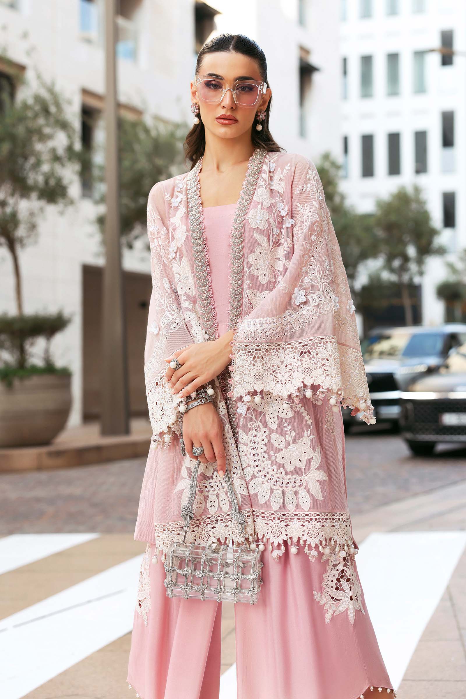 Maria B | Edit Lawn’26 | 3 Piece Unstitched Embroidered Lawn Karandi Suit