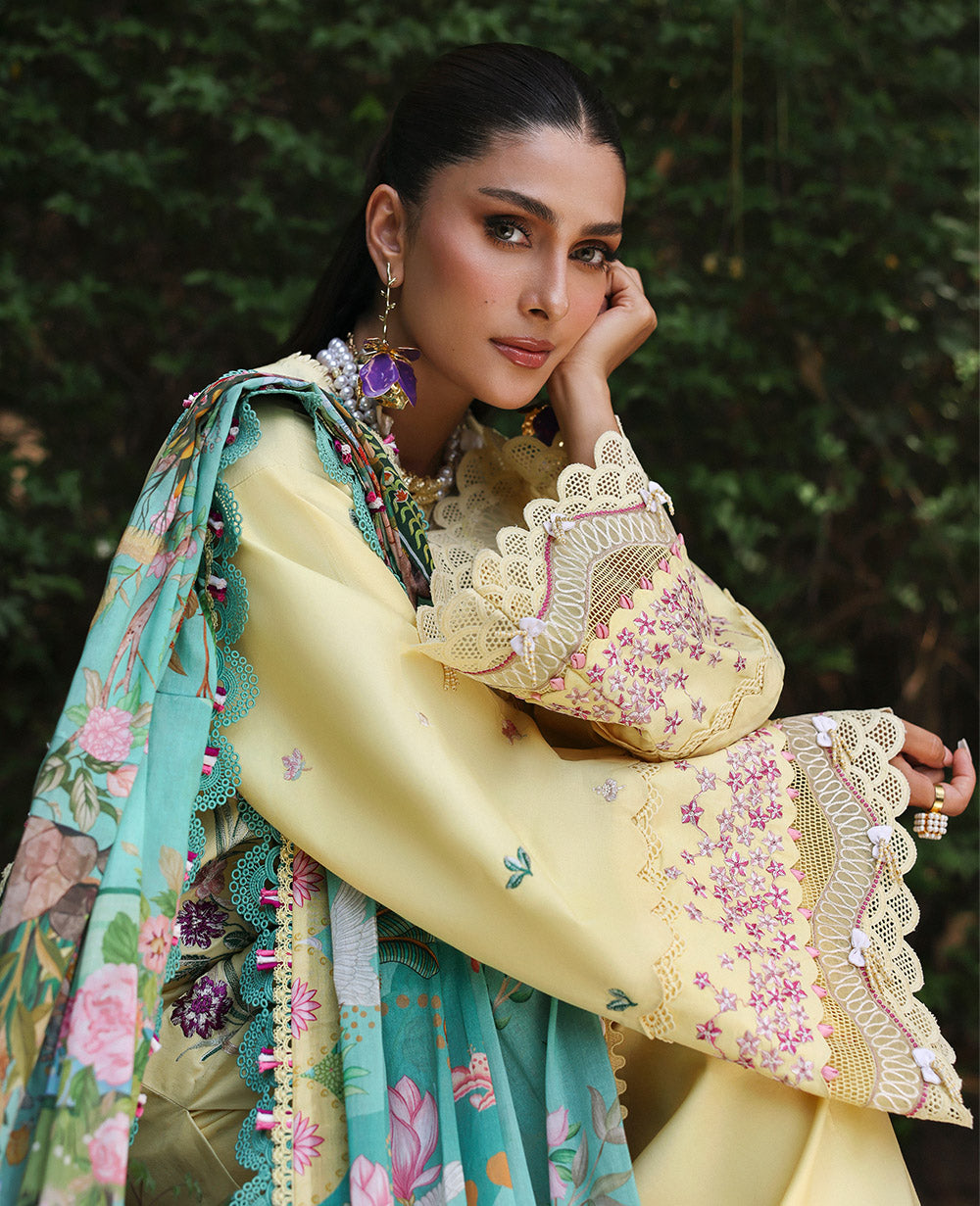 Republic Womenswear | Talia Luxury Lawn 25 | D3-A - Lina