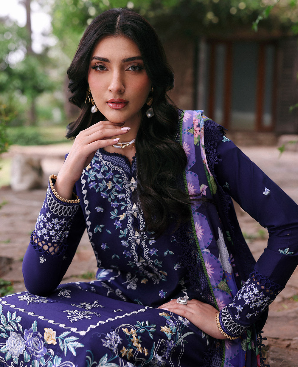 Republic Womenswear | Talia Luxury Lawn 25 | D3-B - Saia