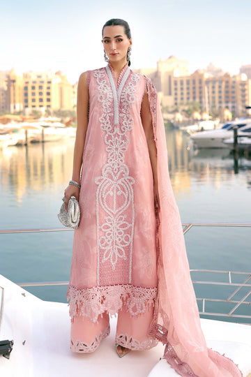 Maria B | Edit Lawn’26 | 3 Piece Unstitched Embroidered Organza Suit