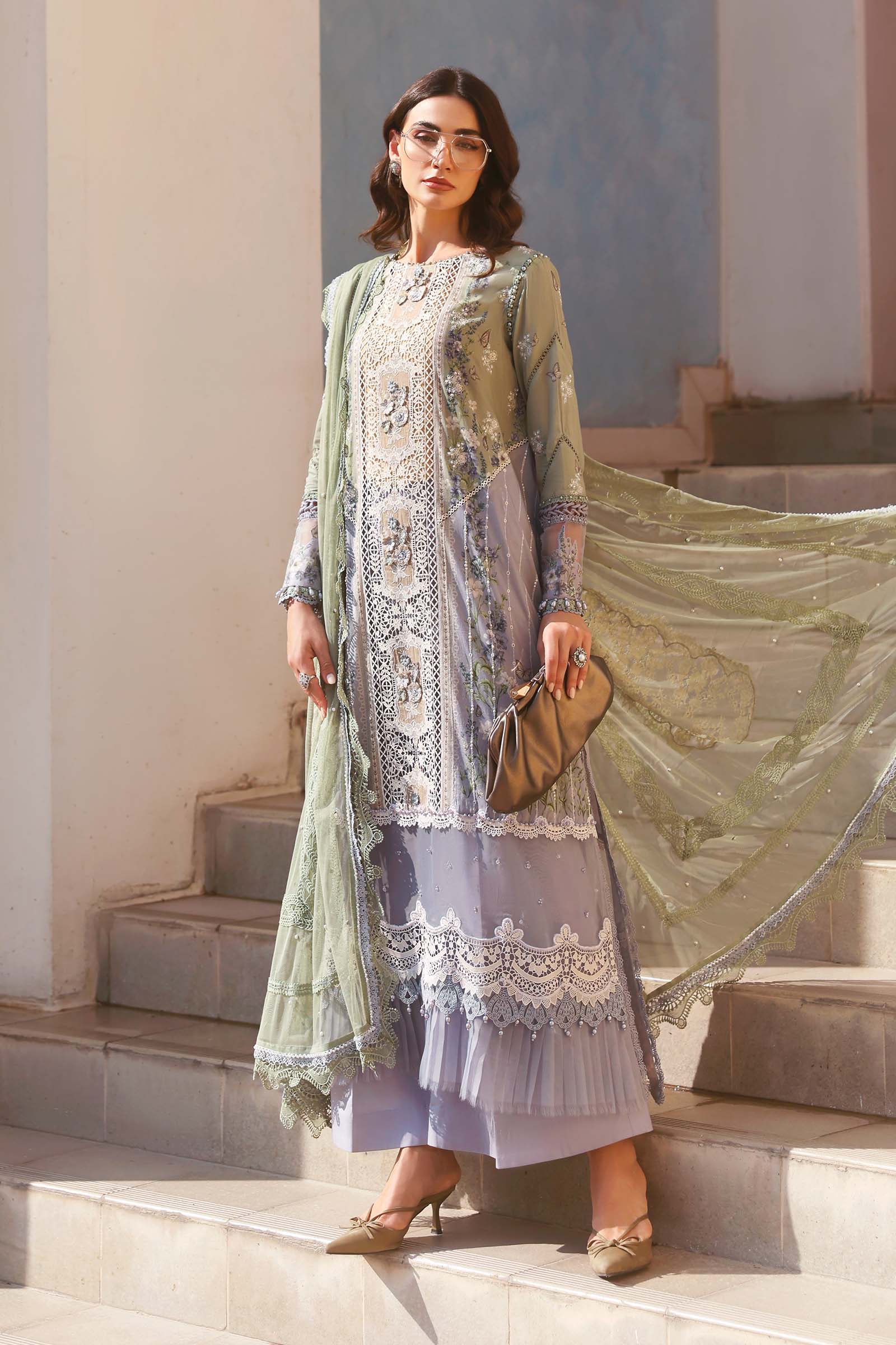Maria B | Edit Lawn’26 | 3 Piece Unstitched Embroidered Lawn Suit