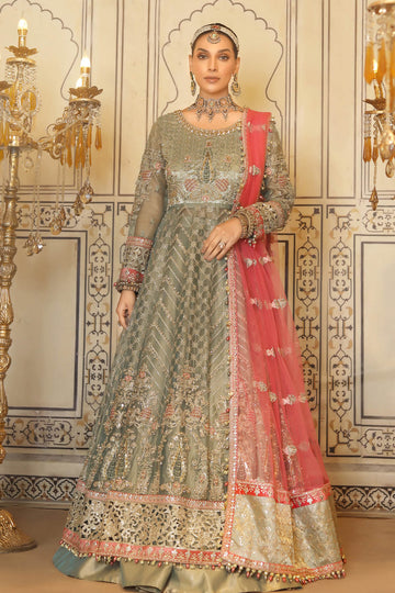 Raeesa Premium | Nooraniyat | D5-Mint Green