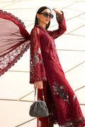 Maria B | Edit Lawn’26 | 3 Piece Unstitched Embroidered Net Suit
