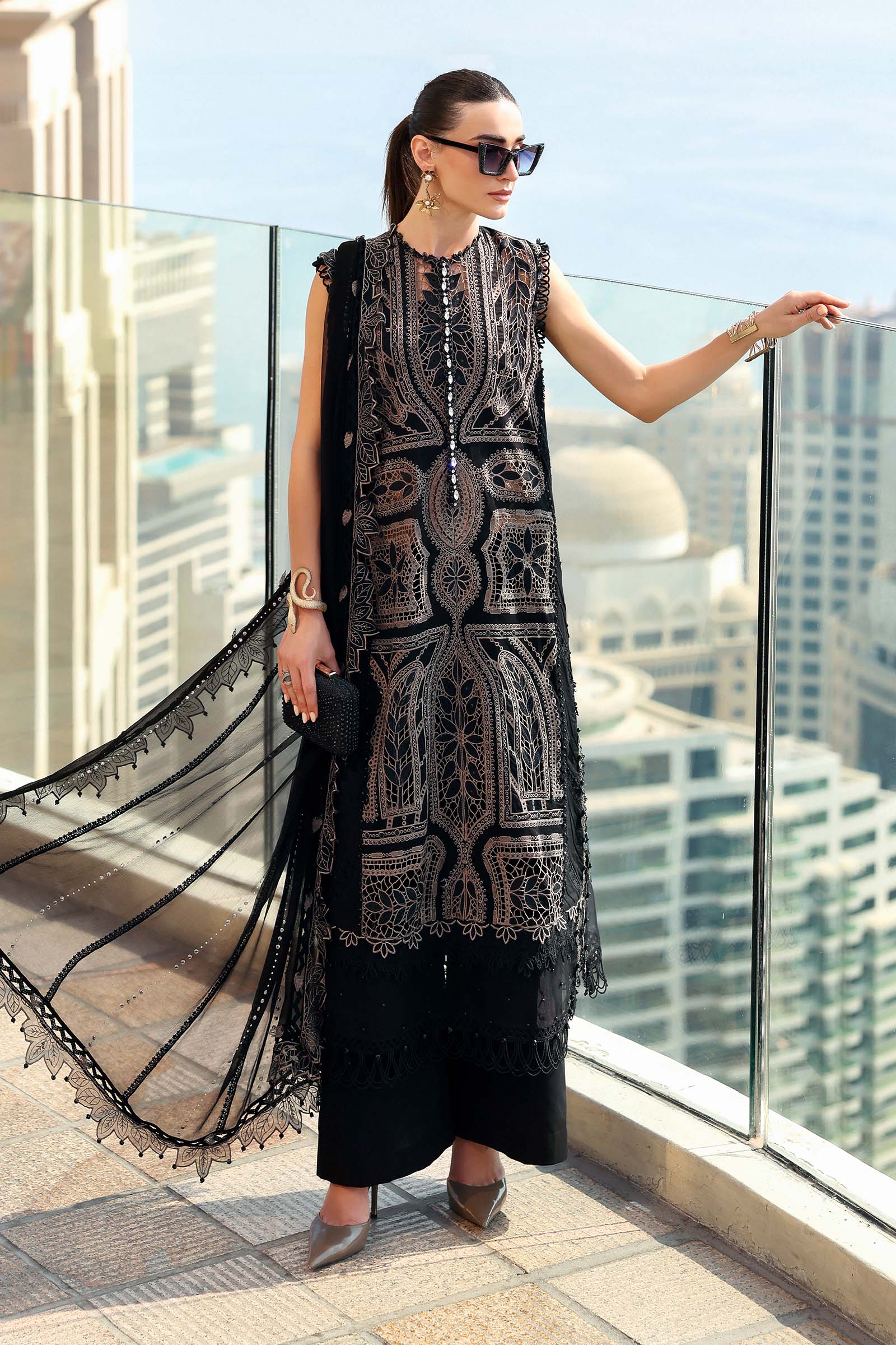 Maria B | Edit Lawn’26 | 3 Piece Unstitched Embroidered Lawn Suit