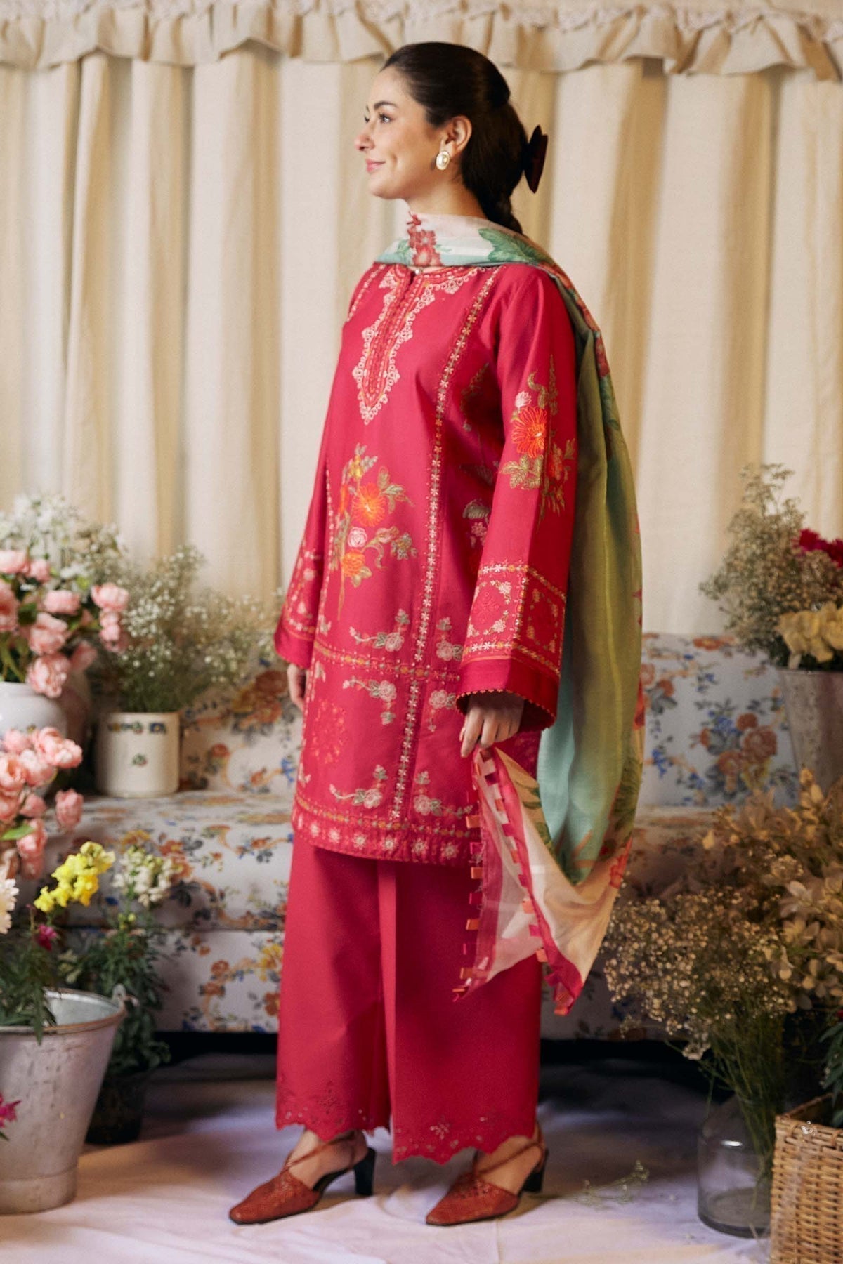 Zara Shahjahan | Coco Lawn Vol 2 | DAHLIA-1A - House of Zarish