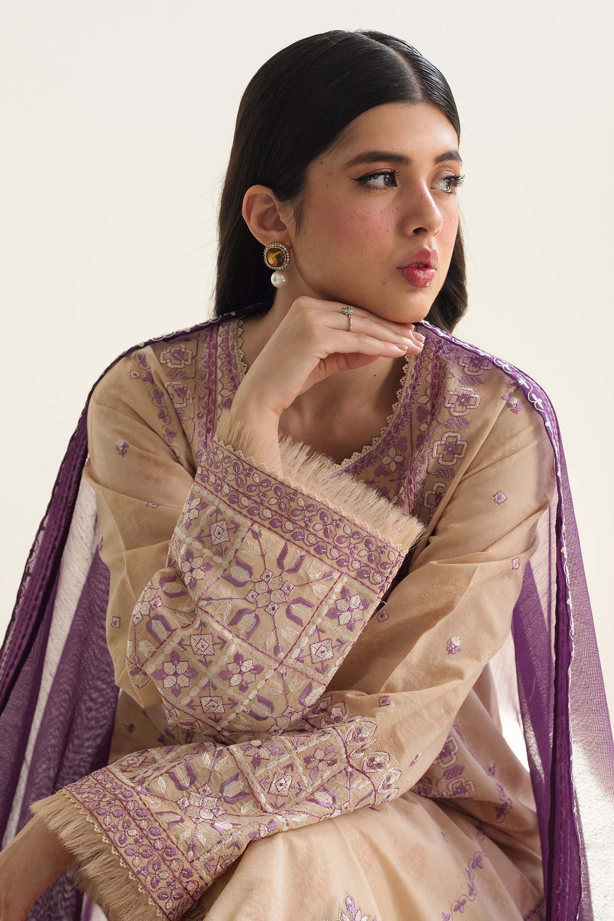 Zara Shahjahan | Coco Lawn Vol 2 | DINARA-5B - House of Zarish