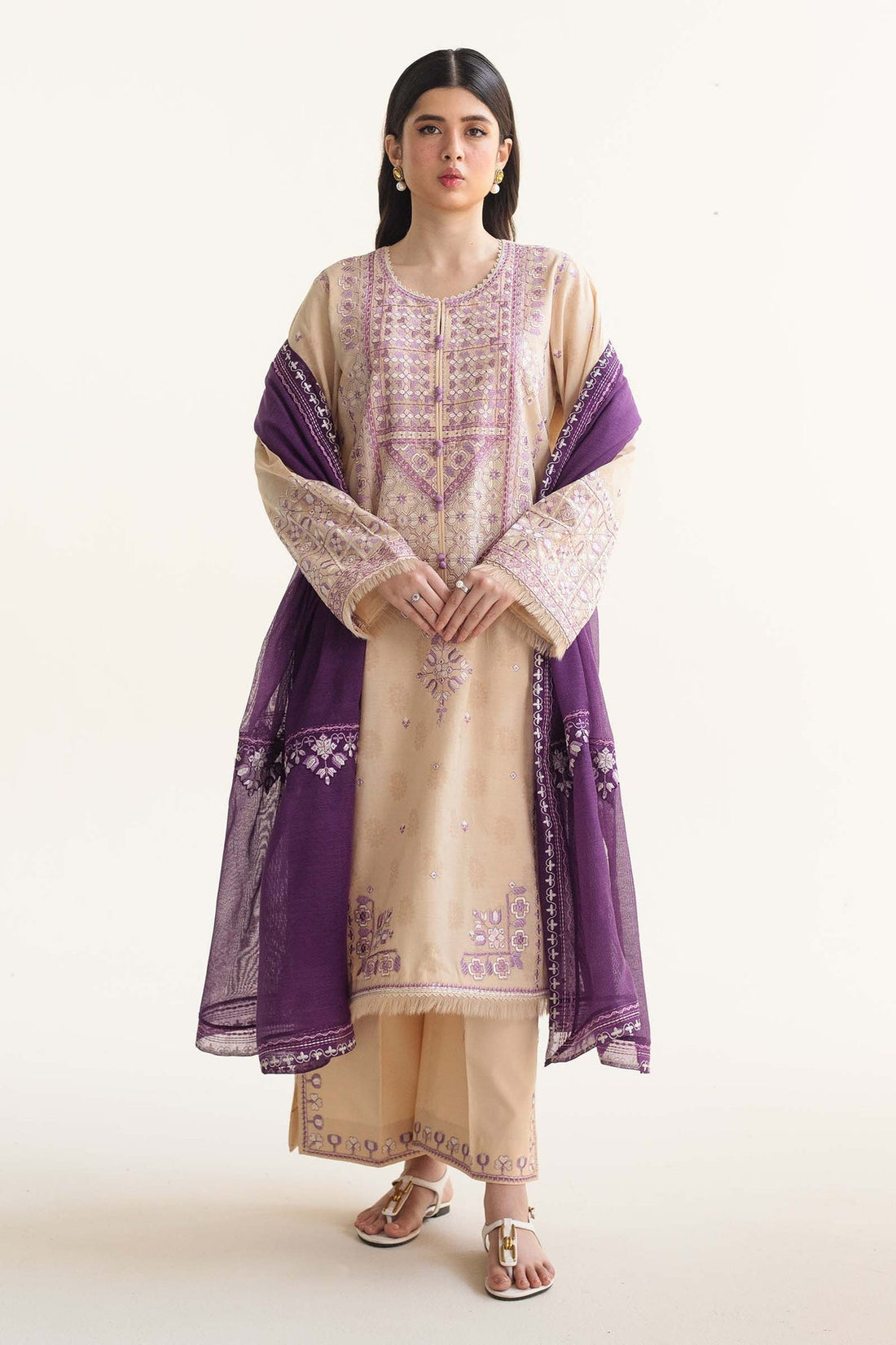 Zara Shahjahan | Coco Lawn Vol 2 | DINARA-5B - House of Zarish