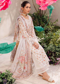 Iznik Dahlia Embroidered Luxury Lawn 3Pc Suit DL-05 SPLENDOUR - House Of Anaya