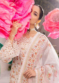 Iznik Dahlia Embroidered Luxury Lawn 3Pc Suit DL-05 SPLENDOUR - House Of Anaya