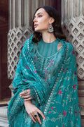 Maria B | Linen 23 | Teal DL-1105 - House Of Anaya