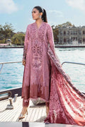 Maria B | Linen 23 | Ash Pink DL-1106 - House Of Anaya