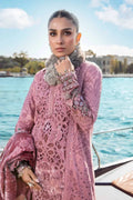 Maria B | Linen 23 | Ash Pink DL-1106 - House Of Anaya
