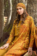 Maria B | Linen 23 | Mustard DL-1110 - House Of Anaya