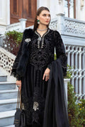 Maria B | Linen 23 | Black & Gold DL-1111 - House Of Anaya