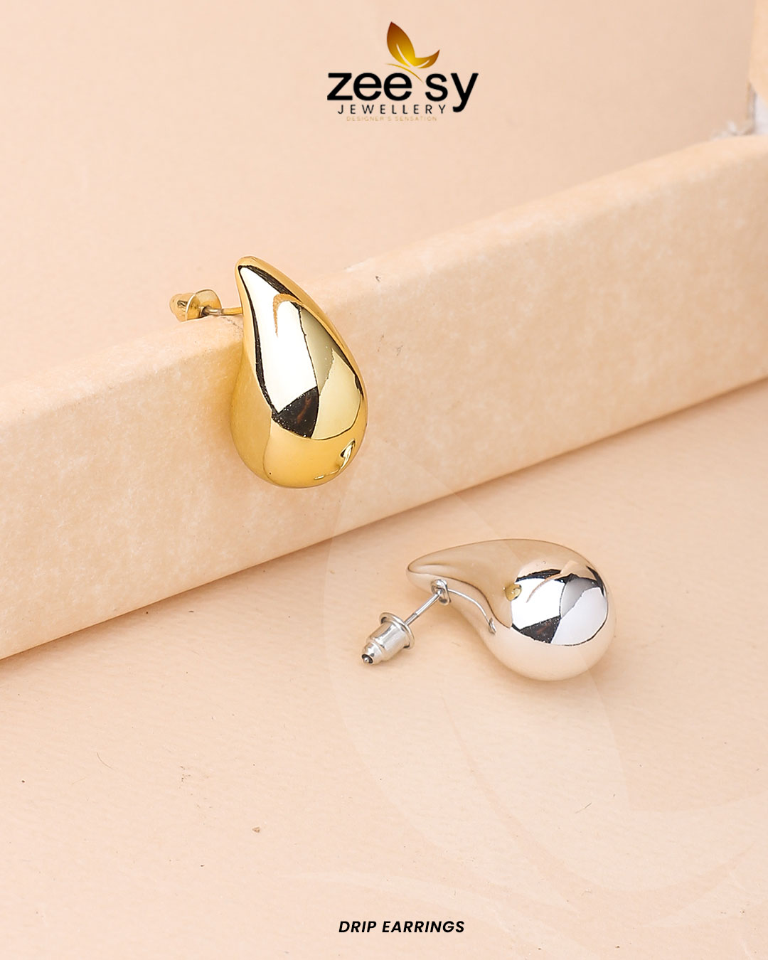 Drip Earrings - House Of Zarish