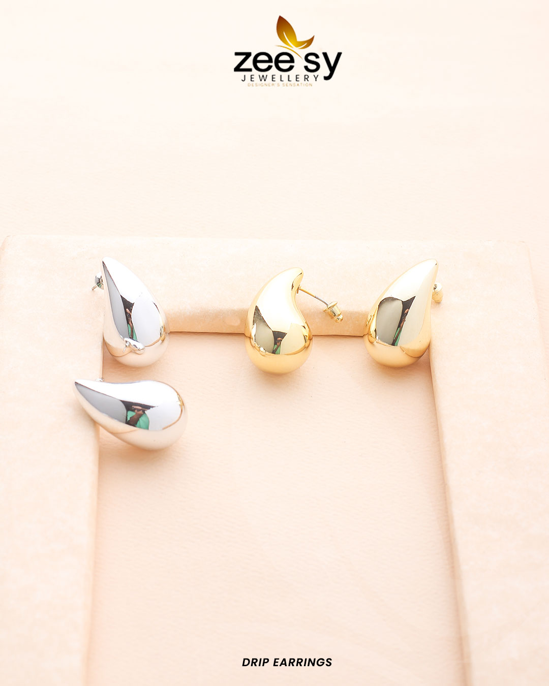 Drip Earrings - House Of Zarish
